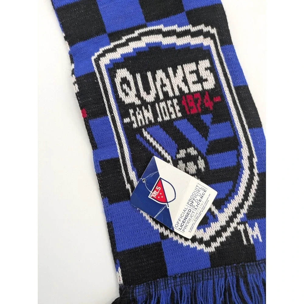 San Jose Quakes 1974 Roughneck‎ Blue Scarf Soccer MLS Football